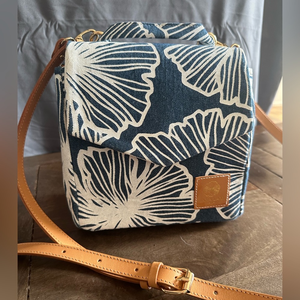Jana Lam denim satchel